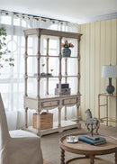 Adela - French Country Bookcase Display Storage Shelf Etageres - Antique White by HouseOfZazla