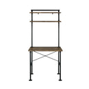 Ensata - Rustic Writing Desk - Black / Oak