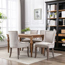 Ultra - Side Dining Chair, Nail Head (Set of 2) by HouseOfZazla