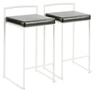 Fuji - Simple Elegance, Contemporary Stackable Counter Stool by Unique Piece Furniture