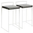 Fuji - Simple Elegance, Contemporary Stackable Counter Stool by Unique Piece Furniture