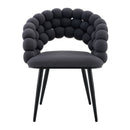 Puffy Bubble, Ball Chain Chairs For Dining Room (Set of 2) by HouseOfZazla