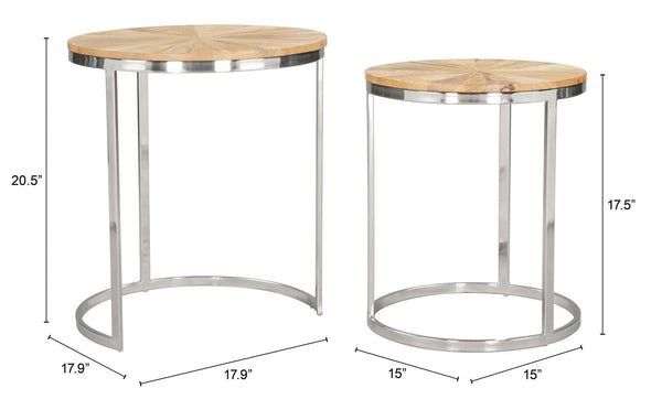 Bari Nesting Table Set (2-Piece), photo 2 of 2