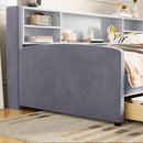 Luxurious Upholstered Platform Bed With Storage Drawers by HouseOfZazla
