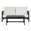 2 Piece Outdoor Loveseat and Coffee Table Set by HouseOfZazla
