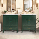 Bathroom Vanity With Sink, Soft Closing Door, Multi Functional Storage by HouseOfZazla