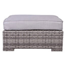 Outdoor 6 Person Wicker Seating Group With Cushions - Gray Mix by HouseOfZazla