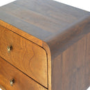 Curved Wall Mounted Bedside Nightstand by HouseOfZazla