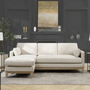 Knox - Modern Farmhouse Reversible Chaise Sectional Sofa by HouseOfZazla