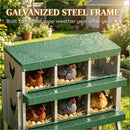 Outdoor Egg Laying Boxes, Metal Nesting Boxes, Chicken Nesting Boxes by HouseOfZazla