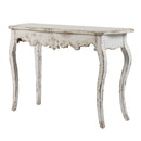 Slimline wash Console Table, For Hallway Living Room Bedroom - White Washed by Unique Piece Furniture