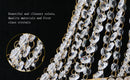 24-Inch Gold Crystal Chandelier, 12-Light French Empire Style Ceiling Light by HouseOfZazla