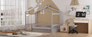 Bed House Bed Frame With Fence by HouseOfZazla