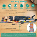 Full Body Electric Massage Mat with Heat & Vibration