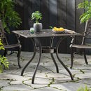 Phoenix - Square Table - Bronze