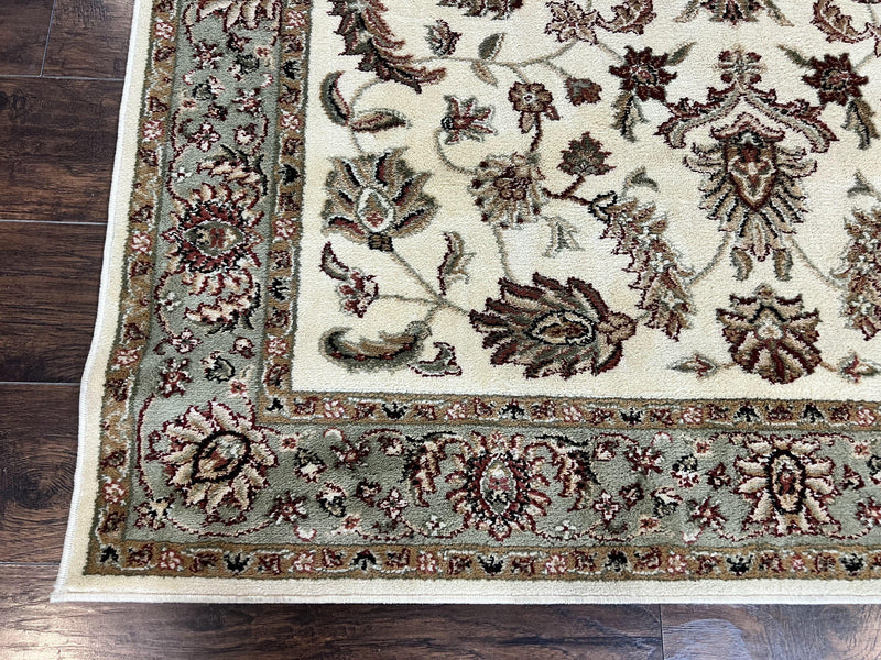 Floral Oriental Rug 5x7, Turkish Power Loomed Carpet, Traditional Design