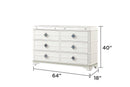 Laguna Modern Style 5 Pc Queen Upholstered Bedroom Set