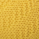 Bordeaux - Knitted Round Pouf Ottoman by Unique Piece Furniture