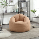 Bedding Bean Bag Sofa Chair High Pressure Foam With Footrest by Unique Piece Furniture