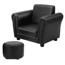 Kids Single Armrest Couch Sofa with Ottoman by LJGDeals