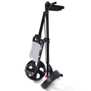 Folding 2 Wheels Push Pull Golf Cart Trolley with Scoreboard by LJGDeals