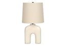 Lighting, Table Lamp, Resin, Modern - Cream by HouseOfZazla