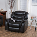 Classic Design Recliner, Upholstery Recliner, Glider Recliner - Black Berry by Unique Piece Furniture