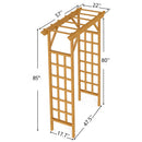 Wedding Arbor With Trellis Design by HouseOfZazla