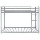 Metal Bunk Bed, Low Bunk Bed With Ladder by Unique Piece Furniture