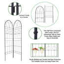Metal Garden Trellis Rustproof Trellis For Climbing Plant, Outdoor Flower Support by HouseOfZazla