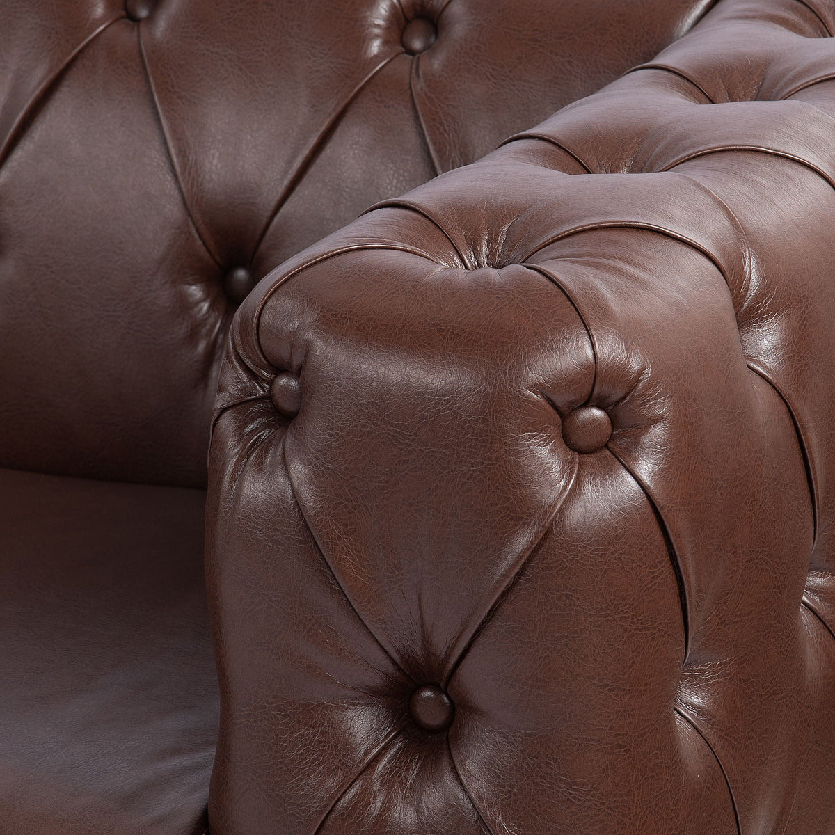 Square Arm Removable Cushion 3 Seater Sofa, photo 26 of 32