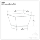 Abba - Handcrafted Coffee Table by Unique Piece Furniture