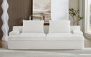 Nimbus - Oversized Full Foam 4 Seater Couch For Living Room Upholstered In Soft, Wide Armrests by HouseOfZazla