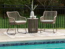 Majors Beach - Outdoor Table And 2 Chairs (Set of 3) - Beige by Unique Piece Furniture