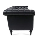 Traditional Square Arm Removable Cushion 3 Seater Sofa by Unique Piece Furniture
