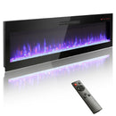Electric Fireplace, Recessed And Wall Mounted Fireplace by HouseOfZazla