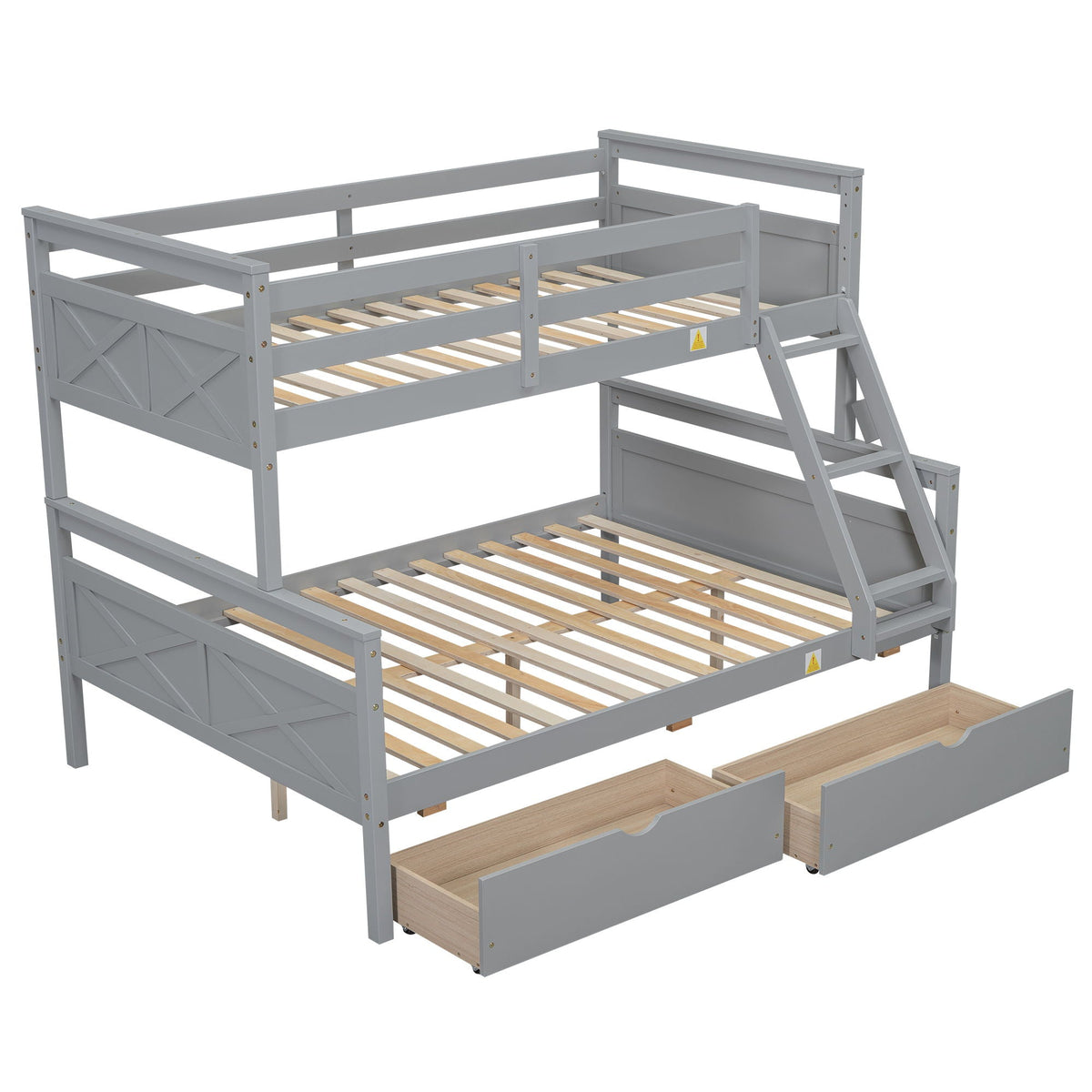 Bunk Bed With Ladder And Safety Guardrail, photo 5 of 40
