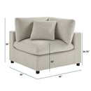 Cassandra - Corner Wedge Chair by HouseOfZazla