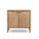 Nolan - 2 Door Accent Cabinet - Antique Brown by HouseOfZazla