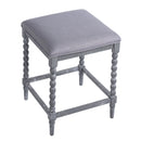 26" Counter Stools Set of 4 with Upholstered Seat
