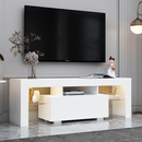 Entertainment TV Stand with LED Light