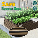 8x4x1.5 ft Galvanized Raised Garden Bed