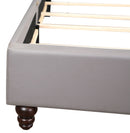 Nailhead Bed Transitional Vibrant by HouseOfZazla