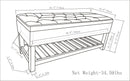 Lomond - Upholstered Storage Ottoman Bench