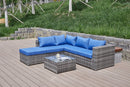 Patio Sofa With Cushions by HouseOfZazla