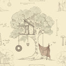 Beau Wallpaper by Karen and Marisa Designs