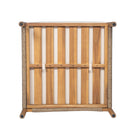 Modern Outdoor Woven Lounge Chair With Solid Wood Frame - Teak by HouseOfZazla