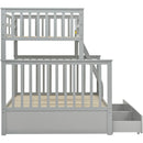 Bunk Bed With Ladder, And Safety Guard Rails by HouseOfZazla
