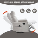 Comfortmax Swivel and Rocking Recliner