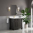 James Martin Brookfield 36" Single Bathroom Vanity, Black Onyx